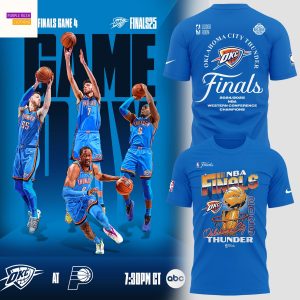 2025 Finals Oklahoma City Thunder Champions 3D T-Shirt