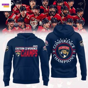 2025 Florida Panthers Eastern Conference Champions Stanley Cup Final Hoodie
