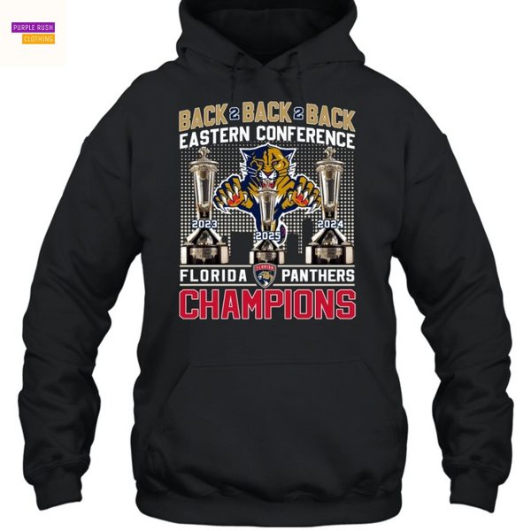 Back 2 Back 2 Back Eastern Conference Florida Panthers Champions Unisex T-Shirt