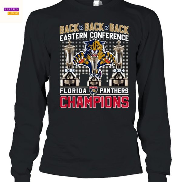 Back 2 Back 2 Back Eastern Conference Florida Panthers Champions Unisex T-Shirt