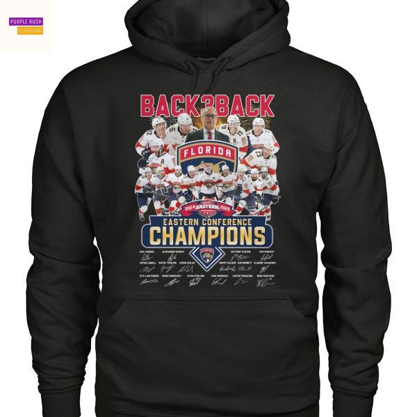 Back To Back Florida Panthers Eastern Coference Champions Signature Unisex T-Shirt