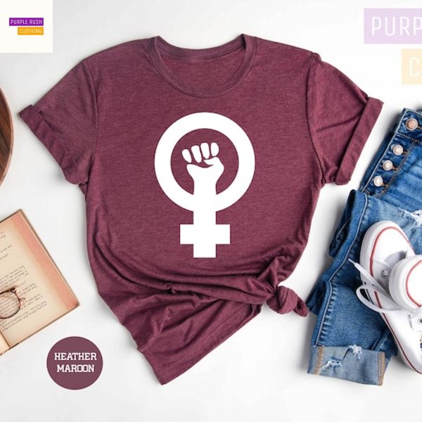 Female Symbol Shirt, Feminist Movement, Feminism Art, Gifts for Her, Woman Fist T Shirt, Killjoy TShirt, Womens Rights Tee, Intersectional