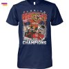 Florida Panthers x Edmonton Oilers Revence On Ice Run In Back Sunrise Or Burn It Down In Edmonton Signature Unisex T-Shirt