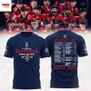 Florida Panthers 2025 Eastern Conference Champions Stanley Cup Final 3D T-Shirt