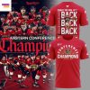 Florida Panthers Back To Back Champions Stanley Cup 2025 3D T-Shirt – Blue