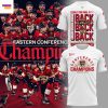 Florida Panthers Back-To Back-To-Back Eastern Conference Champions 2025 Reign Red 3D T-Shirt – Black