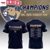 Florida Panthers Back To Back Champions Stanley Cup 2025 3D T-Shirt