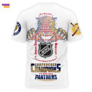 Florida Panthers Conference Champions 2025 3D T-Shirt