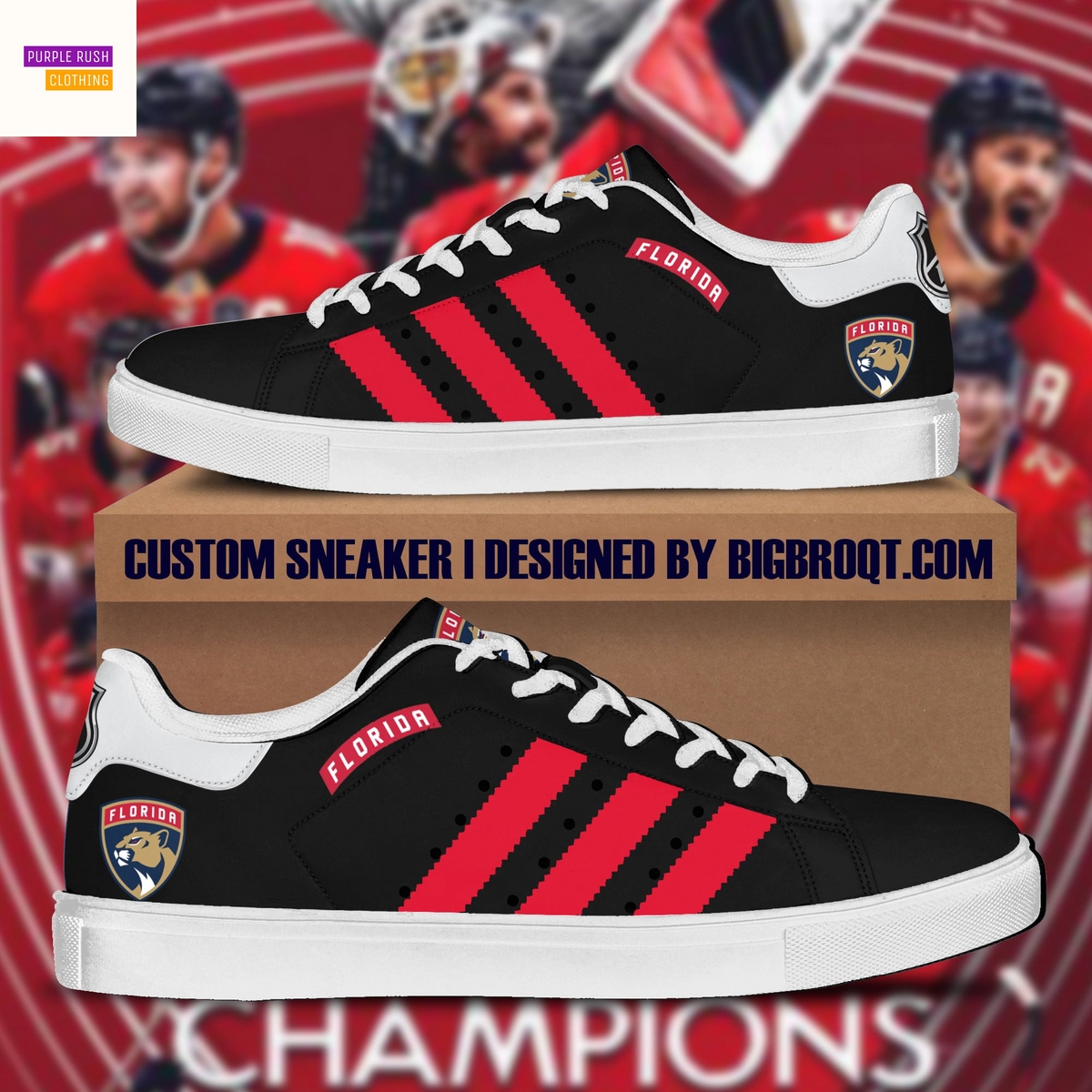 Florida Panthers Stan Smith Shoes Florida Panthers Stan Smith Shoes