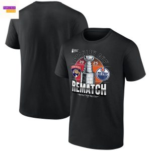 Florida Panthers Vs Edmonton Oilers 2025 Stanley Cup Final Unisex T-Shirt