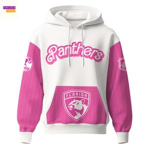 Florida Panthers x Barbie Pink Hoodie