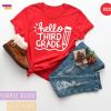 Hello Kindergarten Shirt, Kindergarten Shirts Teacher Shirt, Student Shirts, Teacher Appreciation Gift, Teacher Gift, Back to School Shirt