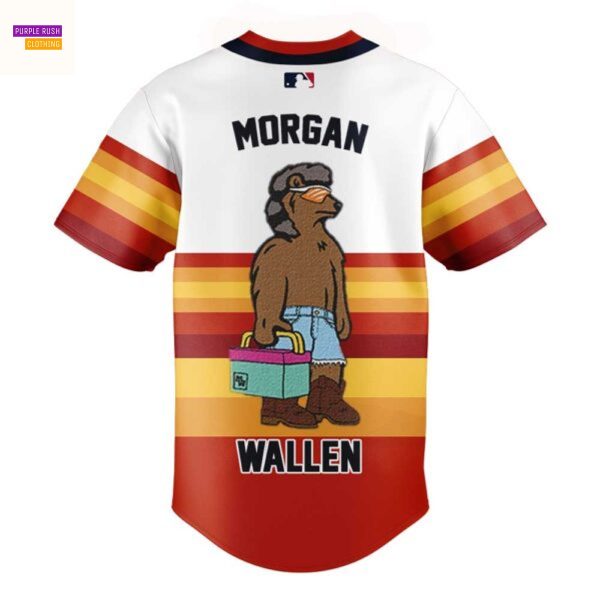 Houston Astros x Morgan Wallen Im The Problem Tour 2025 Baseball Jersey
