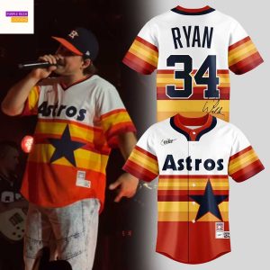 Houston Astros x Morgan Wallen Im The Problem Tour 2025 Signature Baseball Jersey