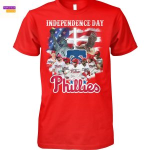 Independence Day Philadelphia Phillies Signature Unisex T-Shirt