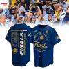 Indiana Pacers Fanatics 2025 Eastern Conference Champions Baseball Jersey – Gold