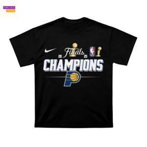 Indiana Pacers NBA Finals 2025 Champions 3D T-Shirt