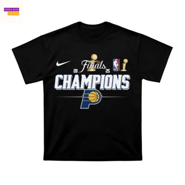 Indiana Pacers NBA Finals 2025 Champions 3D T-Shirt