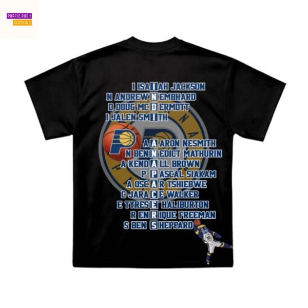 Indiana Pacers NBA Finals 2025 Champions 3D T-Shirt