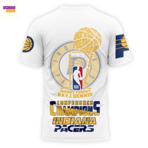 Indiana Pacers Take 2025 Conference Champions Command 3D T-Shirt