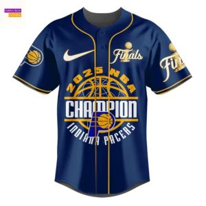 Indiana Pacers x Snoopy Finals 2025 Baseball Jersey
