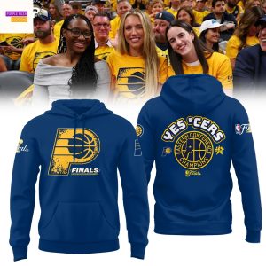 Indiana Pacers Yes Cers 2025 Eastern Conference Champions Hoodie – Blue