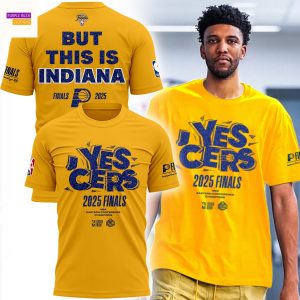 Indiana Pacers YES CERS But This Is Indiana 3D T-Shirt
