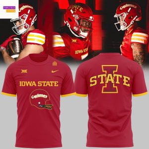 Iowa State Cyclones Football 2025 3D T-Shirt
