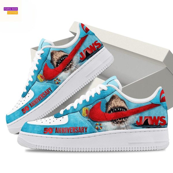 Jaws 50th Anniversary Air Force 1 Sneakers