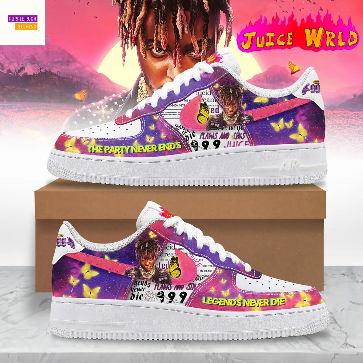Juice WRLD The Party Never Ends Air Force 1 Juice WRLD The Party Never Ends Air Force 1