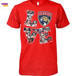 Love Florida Panthers Signature Unisex T-Shirt