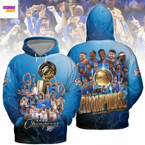 Oklahoma City Thunder 2024-2025 Champions Hoodie