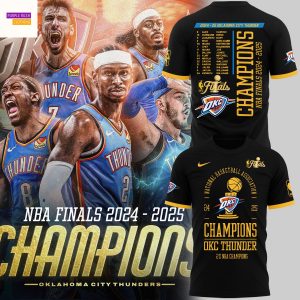 Oklahoma City Thunder 2X Champions Finals 3D T-Shirt