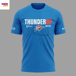 Oklahoma City Thunder Finals 2024-2025 Loud City 3D T-Shirt