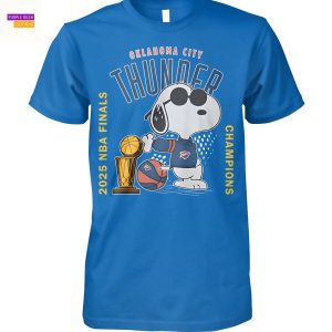 Oklahoma City Thunder Finals Champions 2025 Unisex T-Shirt