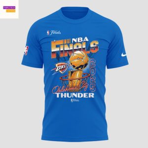 Oklahoma City Thunder NBA Finals Champions 2025 3D T-Shirt