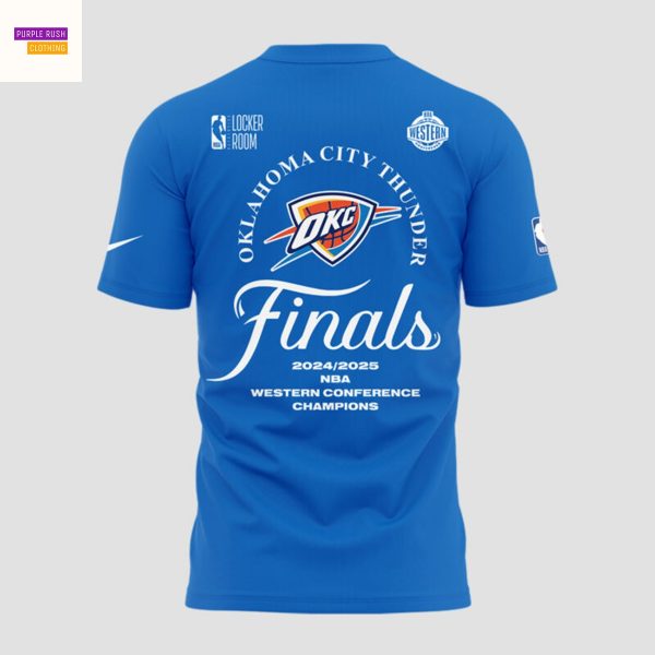 Oklahoma City Thunder NBA Finals Champions 2025 3D T-Shirt