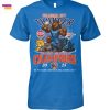 Oklahoma City Thunder In My Veins Jesus In My Heart Unisex Signature T-Shirt