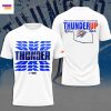 2025 Oklahoma City Thunder National Basketball Association Champions Won For The City 3D T-Shirt