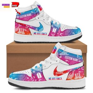 Personalized BTS Festa 2025 12th Anniversary We Are Back Air Jordan 1 High Top