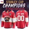 Florida Panthers Champion NHL Stanley Cup 2025 Hockey Jersey