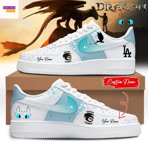Personalized How to Train Your Dragon  Air Force 1 – White