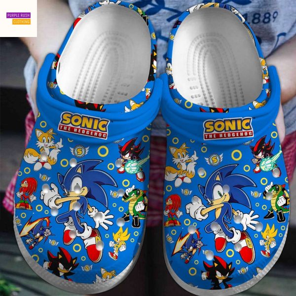 Sonic The Hedgehog Crocs