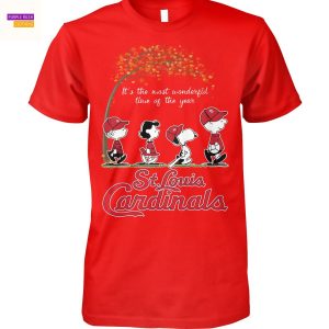 St Louis Cardinals Its The Most Wonderful Time Of The Year Unisex T-Shirt