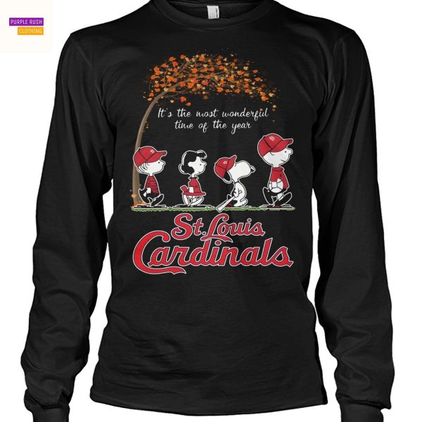 St Louis Cardinals Its The Most Wonderful Time Of The Year Unisex T-Shirt