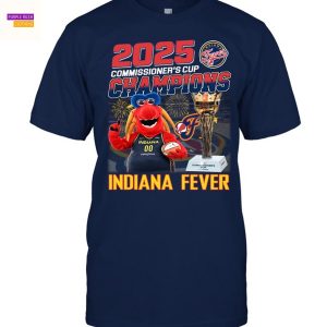 2025 WNBA Commissioners Cup Champion Indiana Fever Unisex T-Shirt