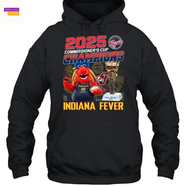 2025 WNBA Commissioners Cup Champion Indiana Fever Unisex T-Shirt