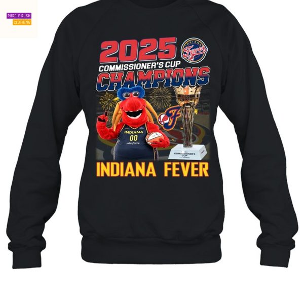 2025 WNBA Commissioners Cup Champion Indiana Fever Unisex T-Shirt