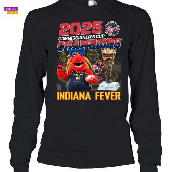 2025 WNBA Commissioners Cup Champion Indiana Fever Unisex T-Shirt