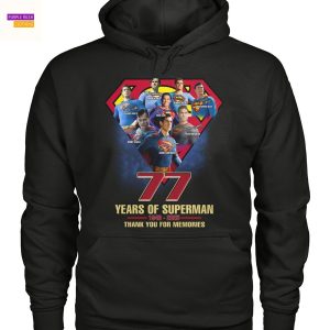 77 Years Of Superman 1948-2025 Signature Thank You For The Memories Unisex T-Shirt